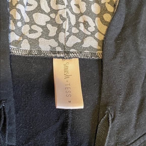 Smash + Tess Black and Gray Patterned Jumpsuit - Picture 5 of 5